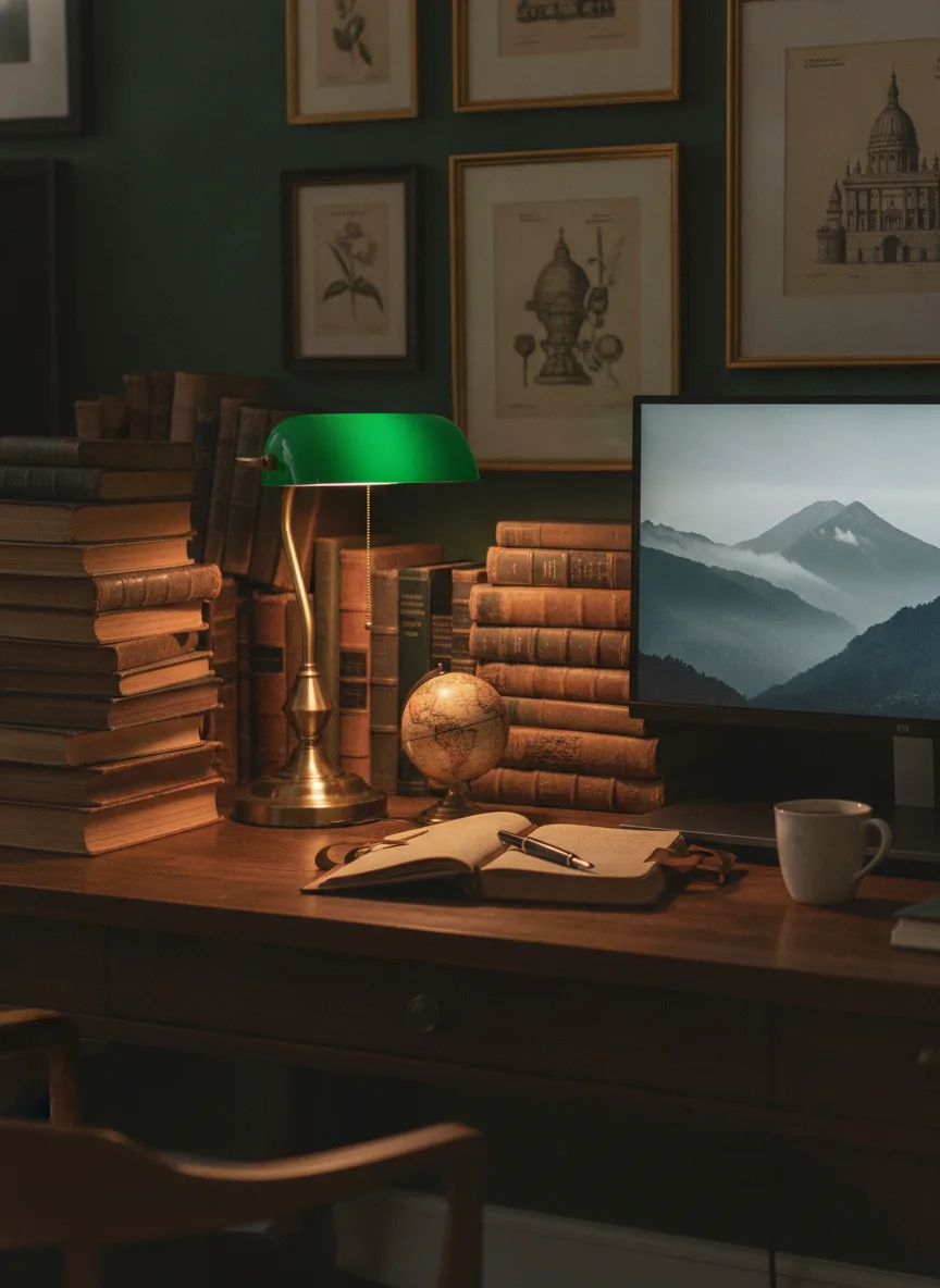 Study desk setups